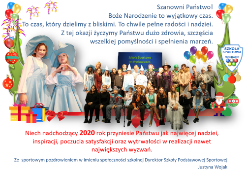 Życzenia świąteczno noworoczne