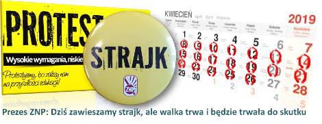 Dzień 19. - ogólnopolski strajk pracowników oświaty