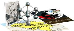 17 kwietnia 1958 - otwarcie Wystawy Światowej Expo '58. Z tej okazji zbudowano w Brukseli Atomium, czyli  103-metrowej wysokości model kryształu żelaza (powiększonego 150 miliardów razy).