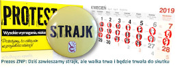 8-27 kwietnia 2019 Ogólnopolski strajk pracowników oświaty