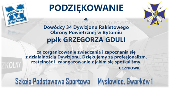 Podziękowanie