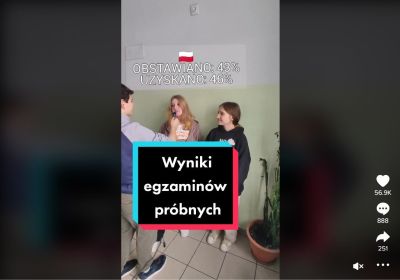 Wyniki egzaminów próbnych