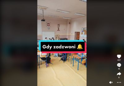 Gdy zadzwoni dzwonek na przerwę