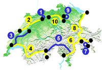 Trasa Tour de Suisse 2003