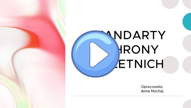 Standardy ochrony nieletnich